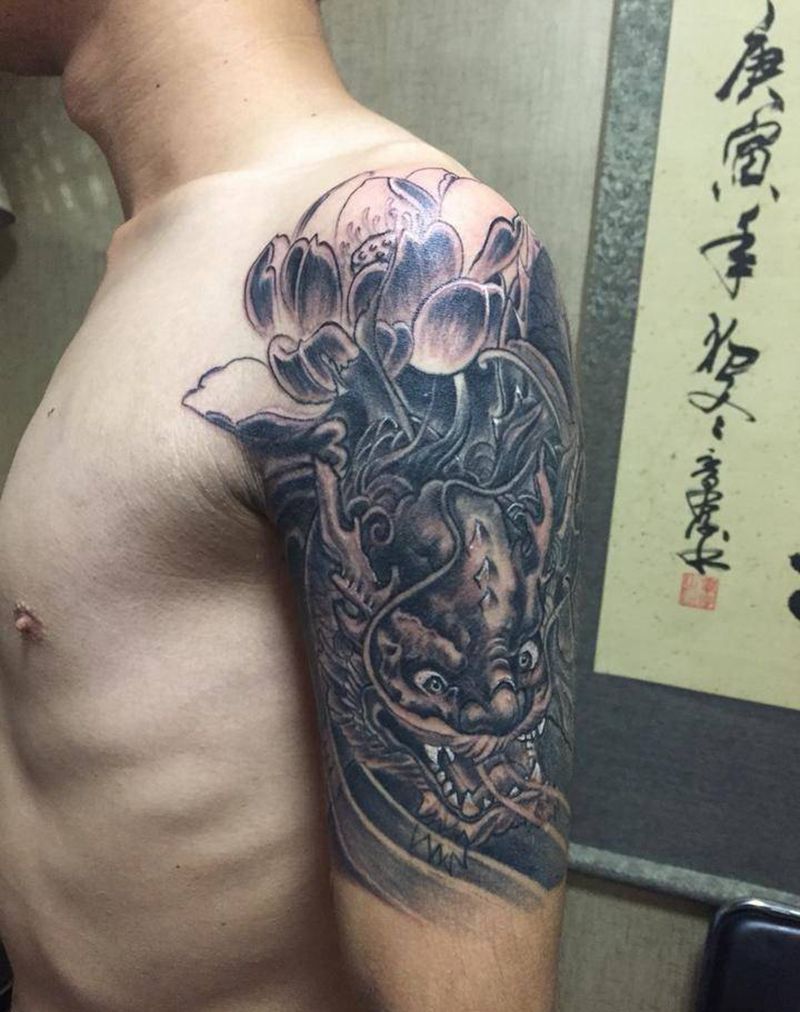 覆盖图案纹身图片