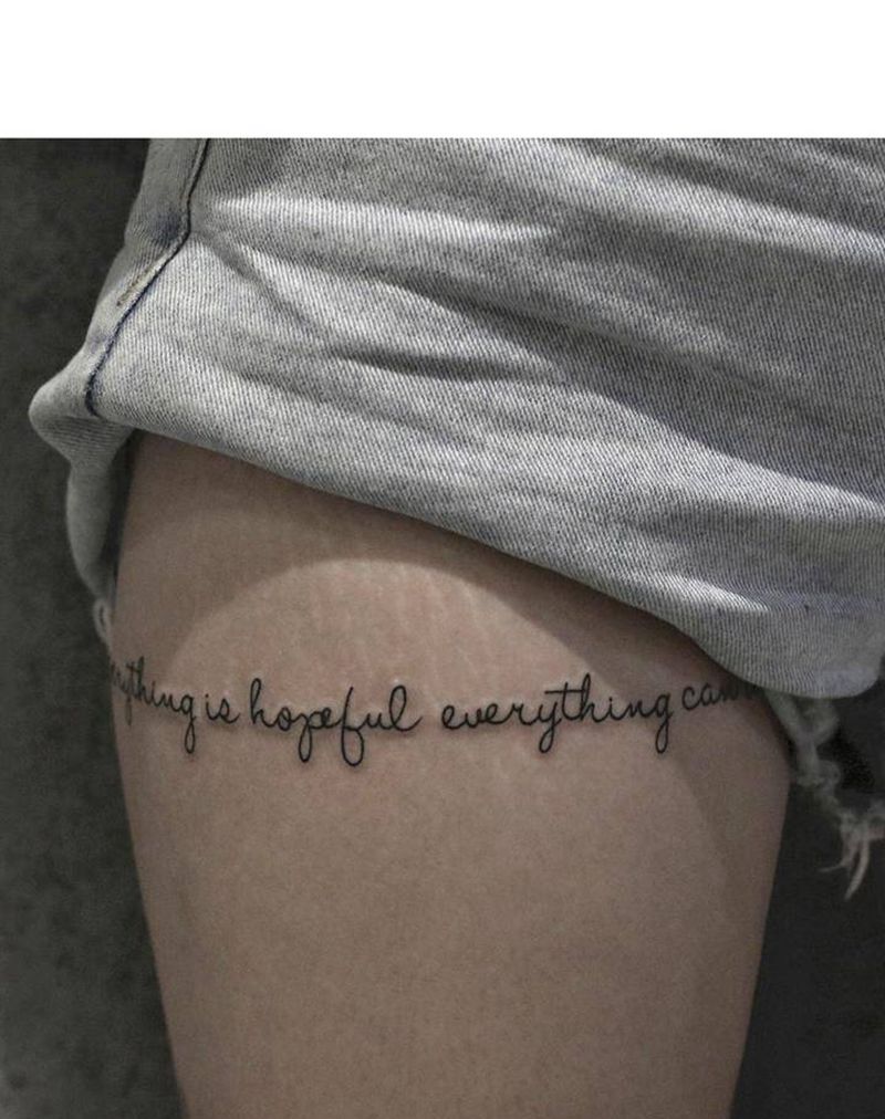 性感部位纹身图片_腿部图腾纹身图案