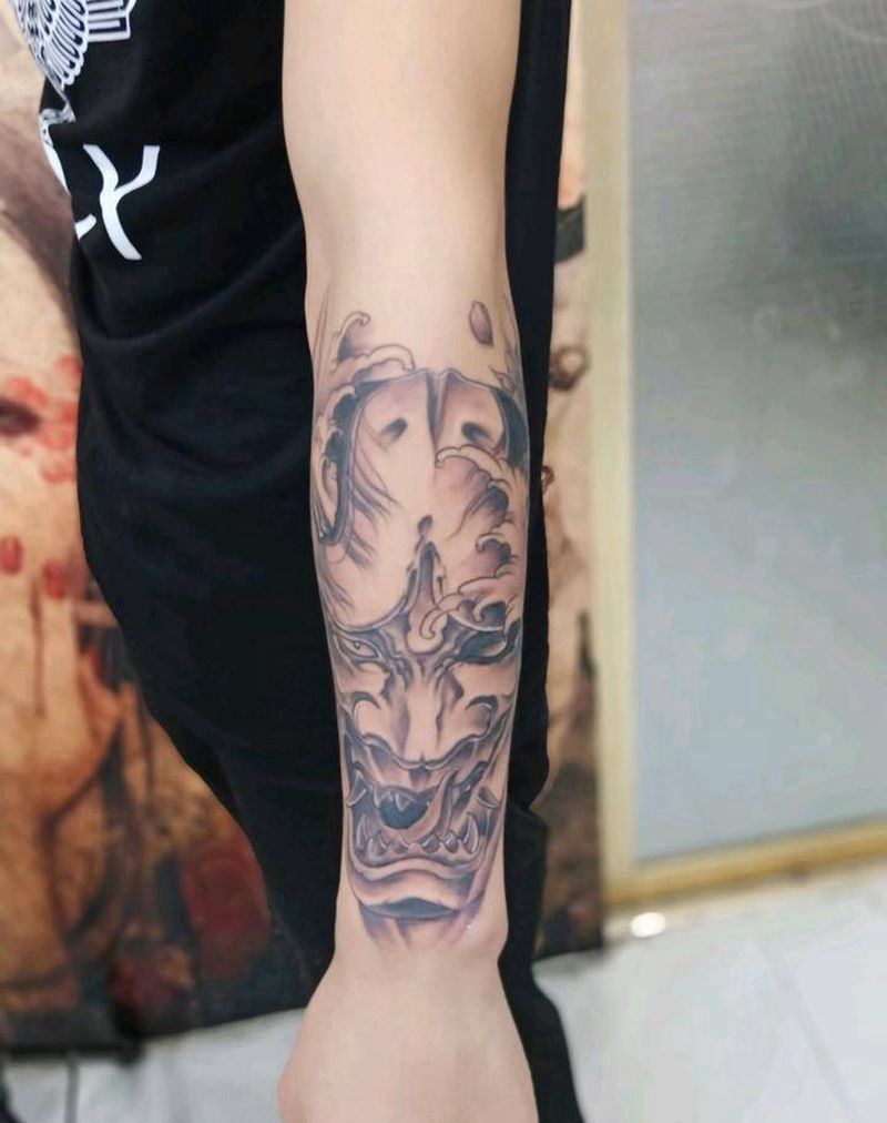 般若纹身图片_手臂纹身图案