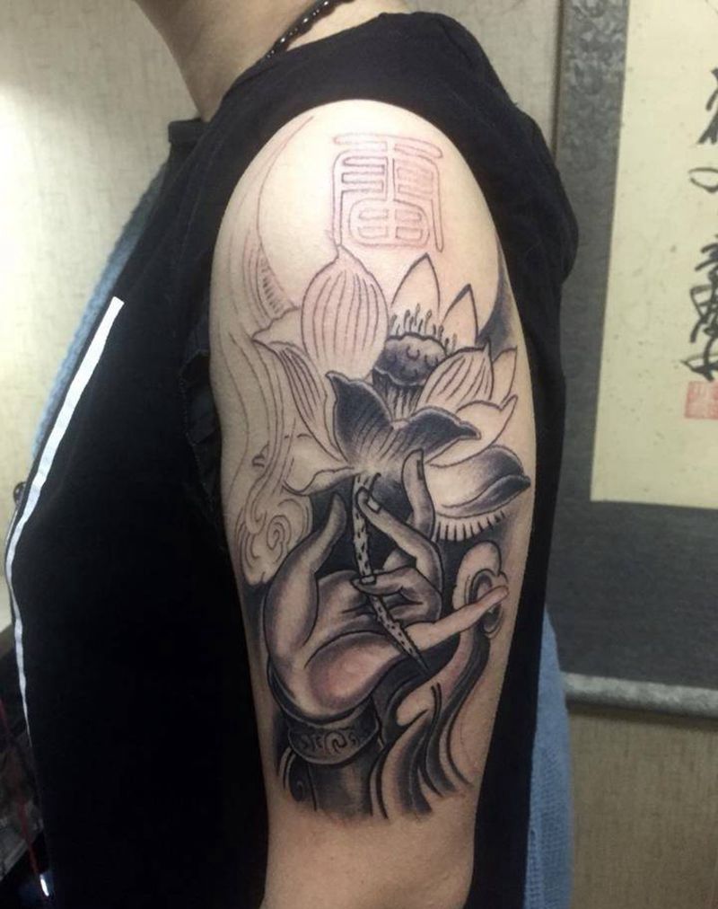 未完成纹身图片