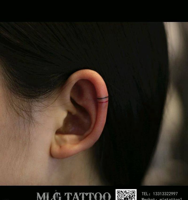 小清新纹身图片