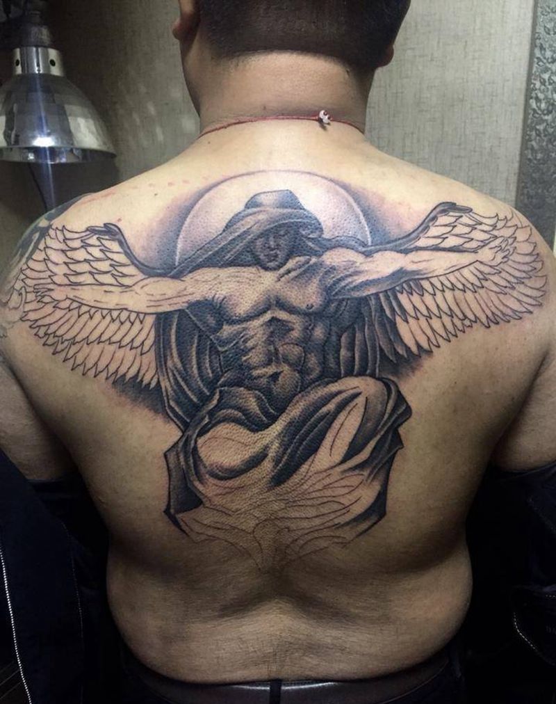 飞跃未完成！纹身图片