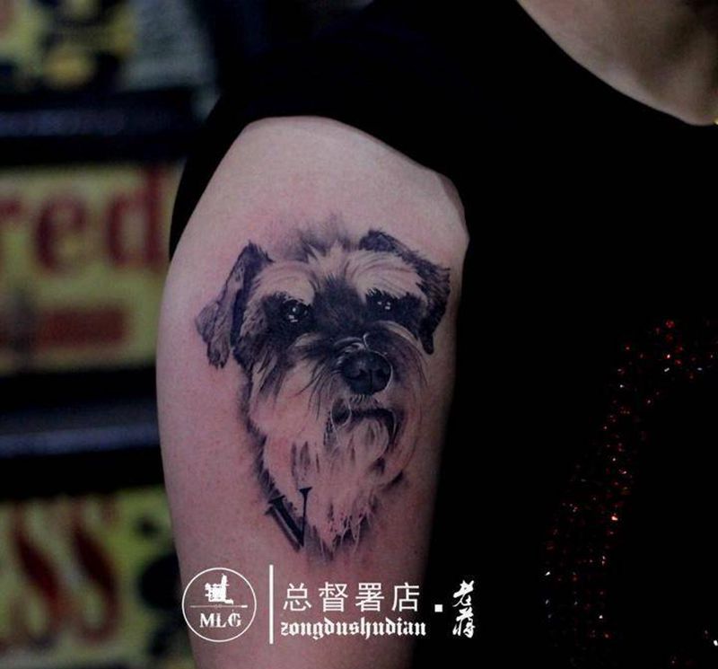 人物动物肖像作品纹身图片_手臂胸部背部写实欧美肖像人物纹身图案