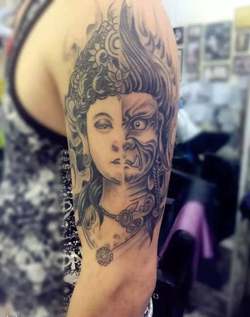 一念之间纹身图片