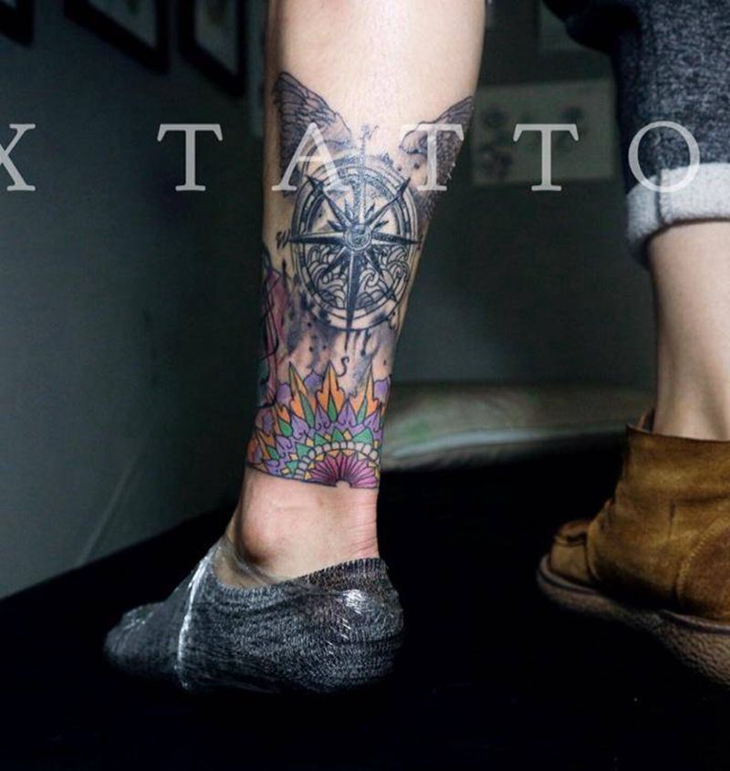 添个脚腕小图纹身图片