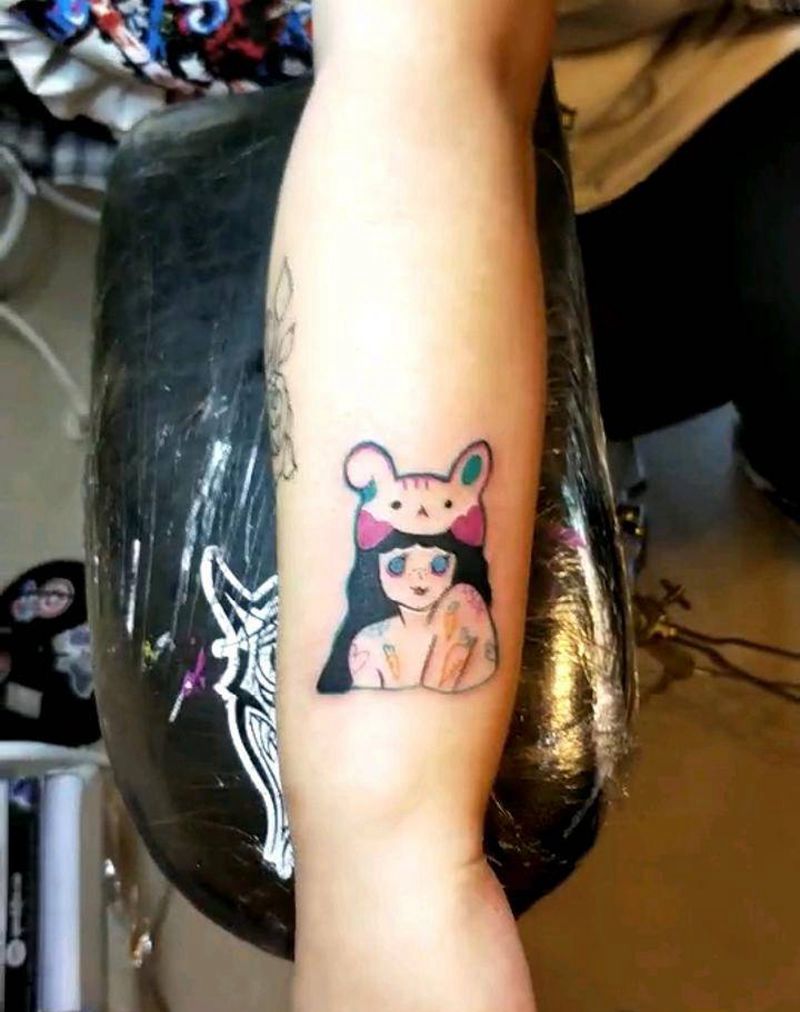 社会女纹身图片