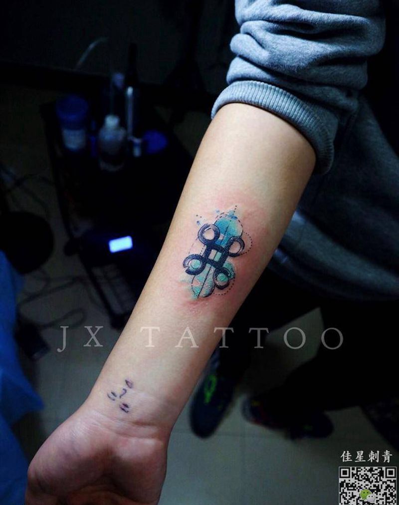 小清新纹身图片