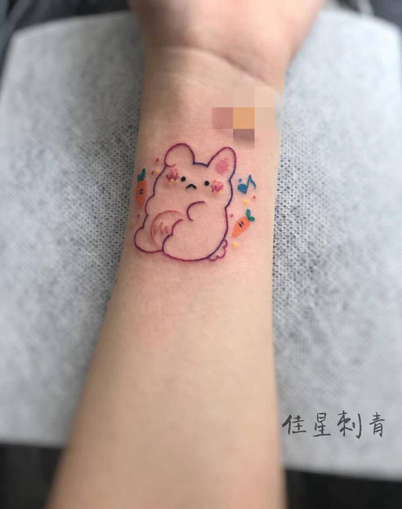 小清新纹身图片_手臂纹身图案