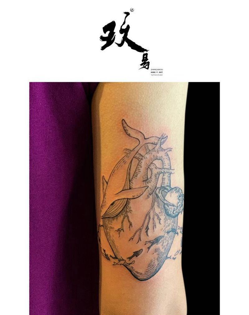 与女儿有关纹身图片_手臂纹身图案