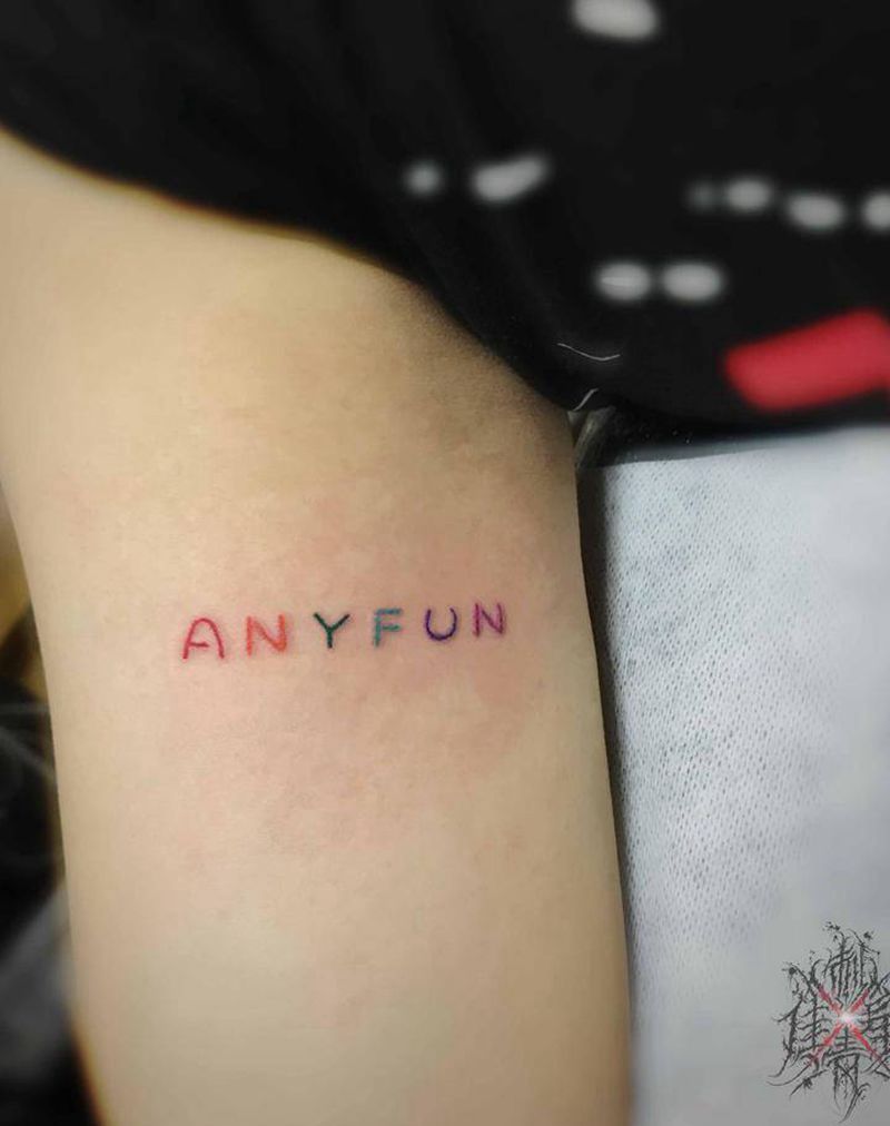 小清新纹身图片_手臂纹身图案