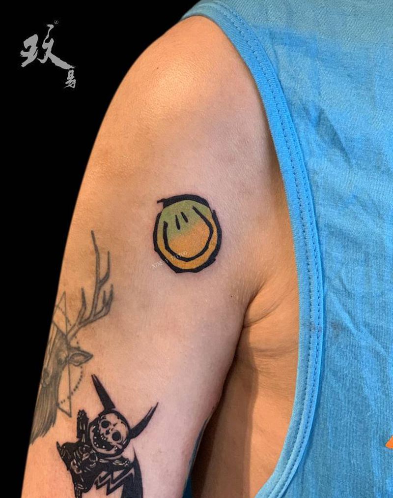 小图纹身图片_手臂几何纹身图案