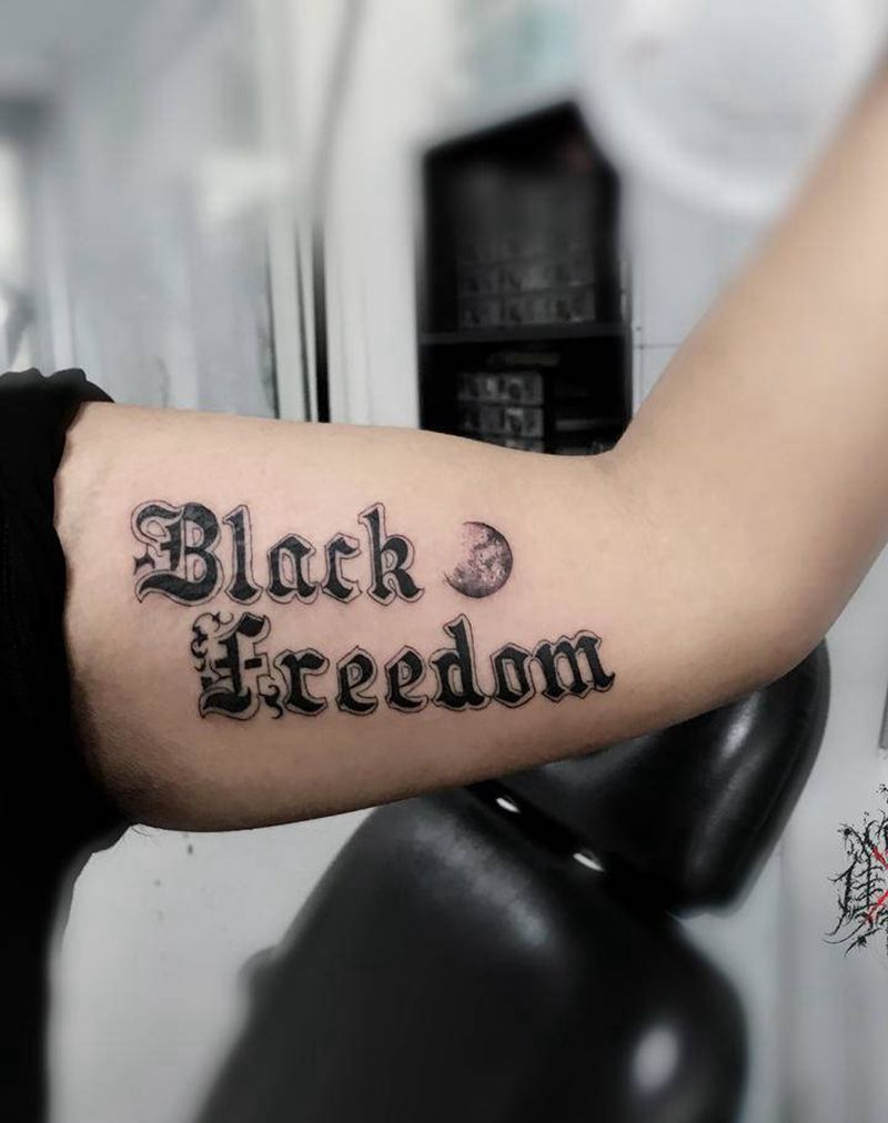 字母纹身图片_手臂纹身图案