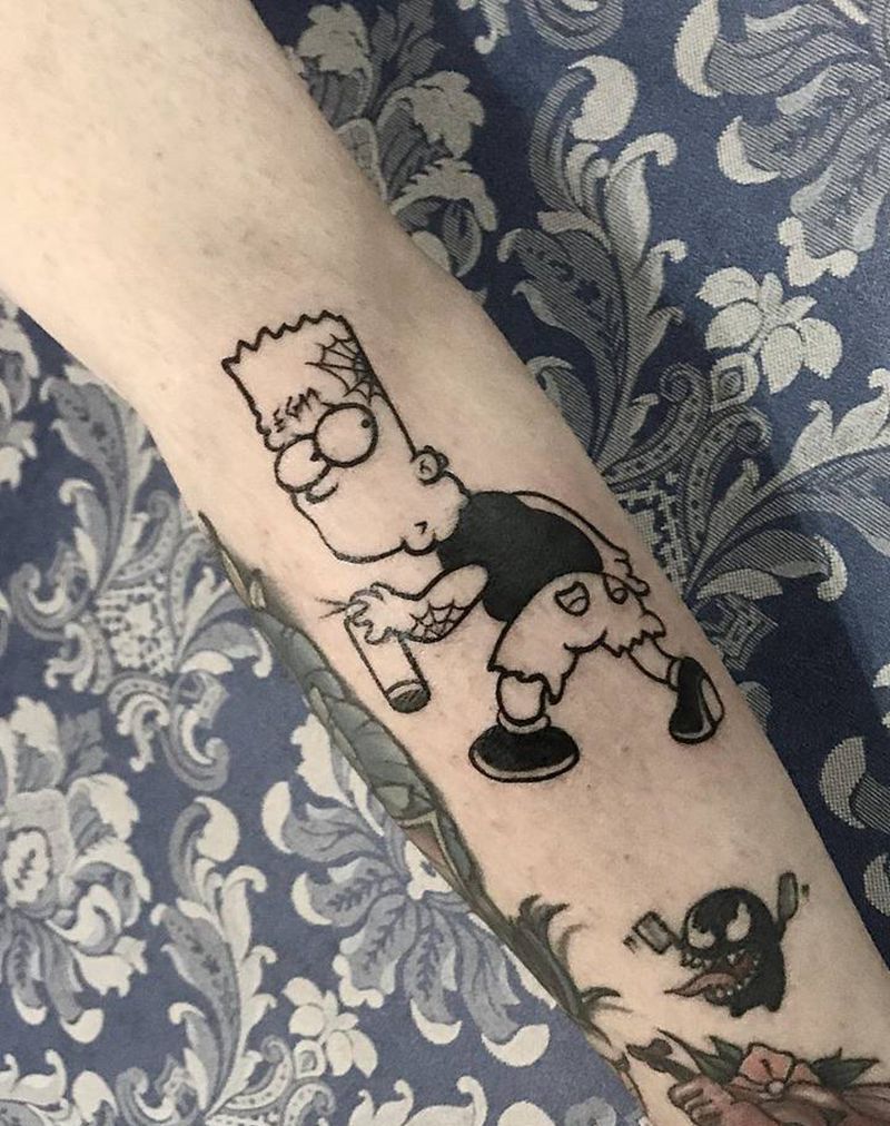 拼接纹身图片_手臂纹身图案