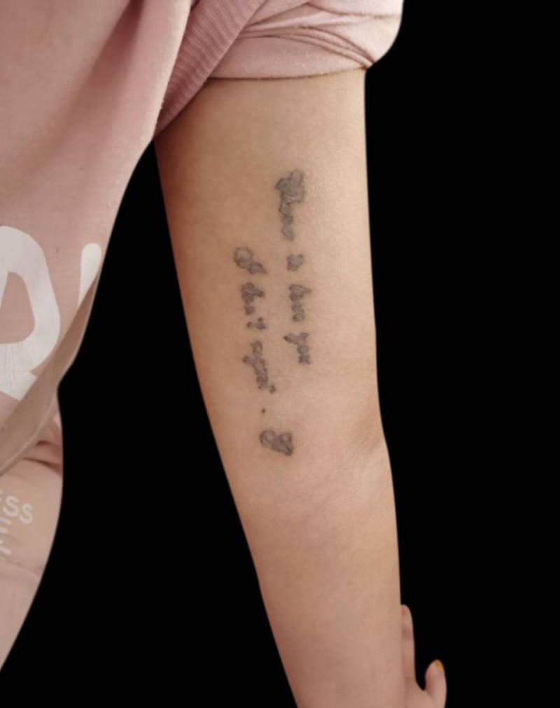 遮盖纹身图片_水墨纹身图案