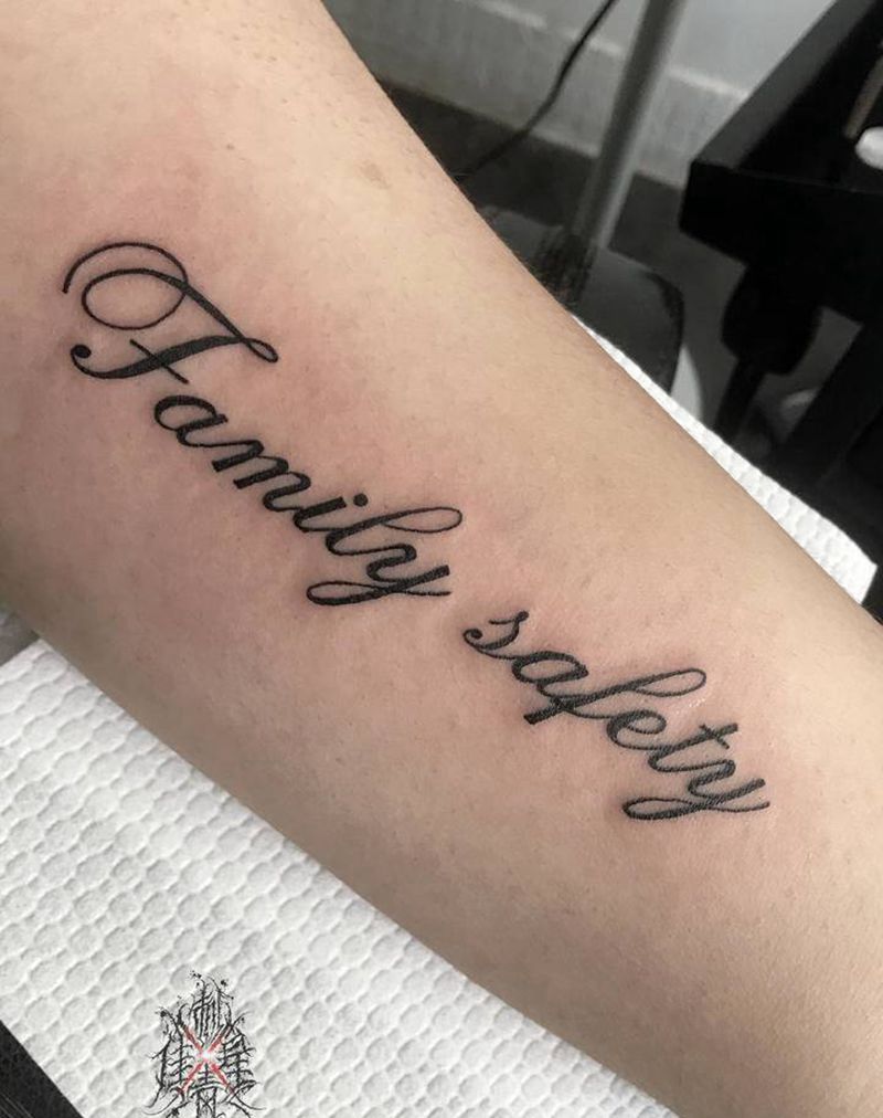 英文纹身图片_手臂纹身图案