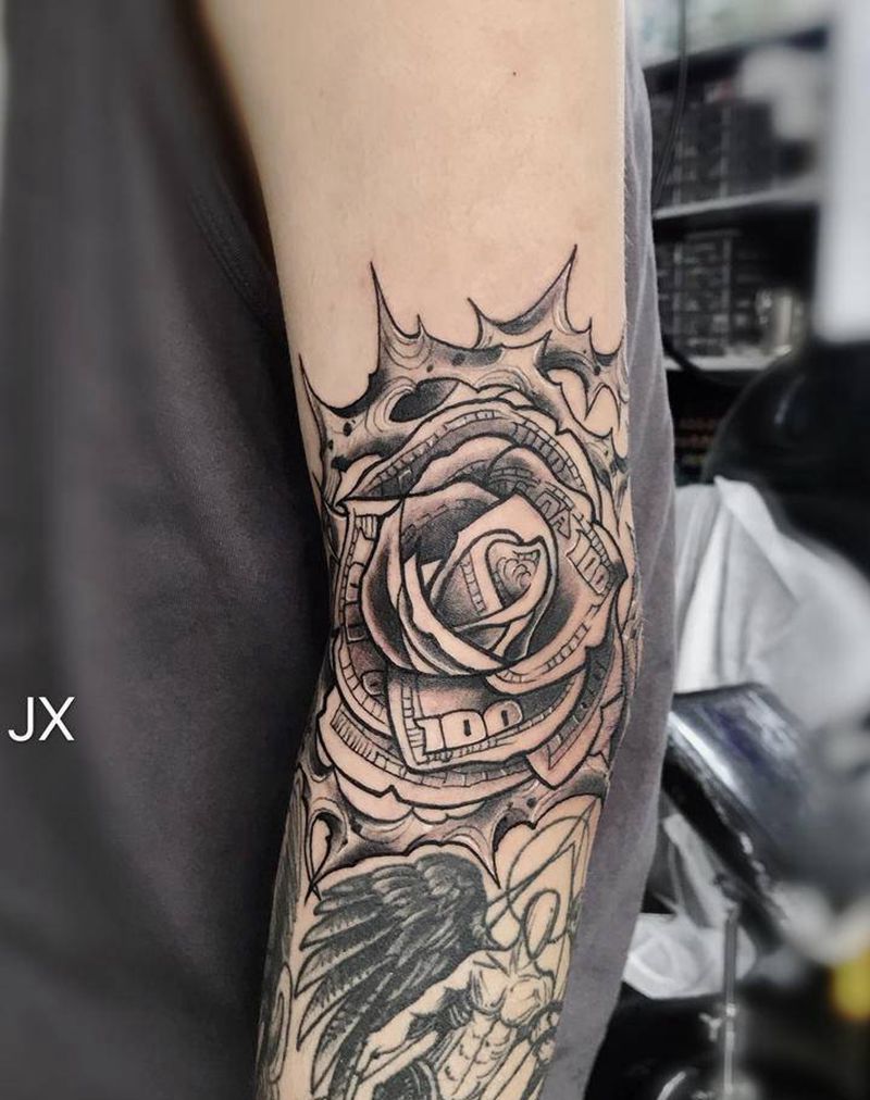 添个图荆棘美元