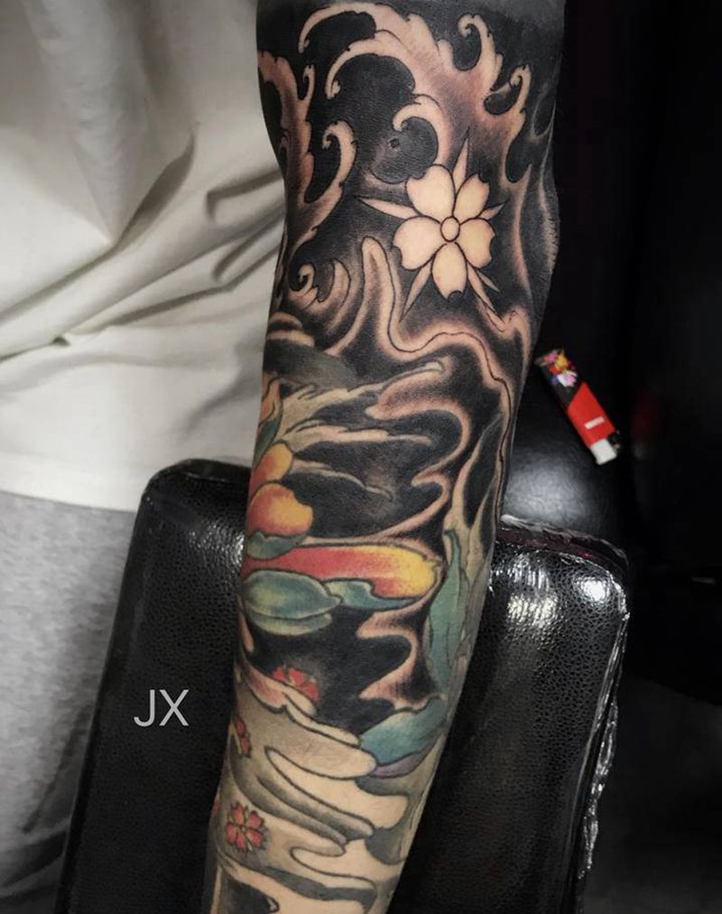 手臂修改添加纹身图片_手臂纹身图案