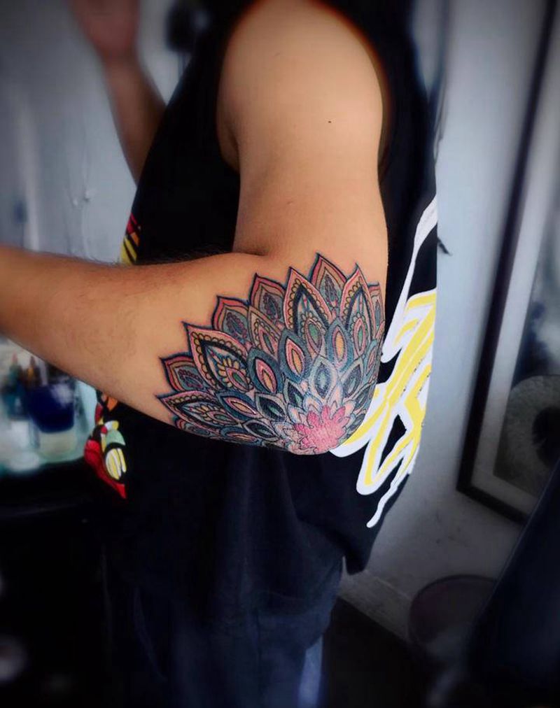 相当爽的位置纹身图片_手臂纹身图案