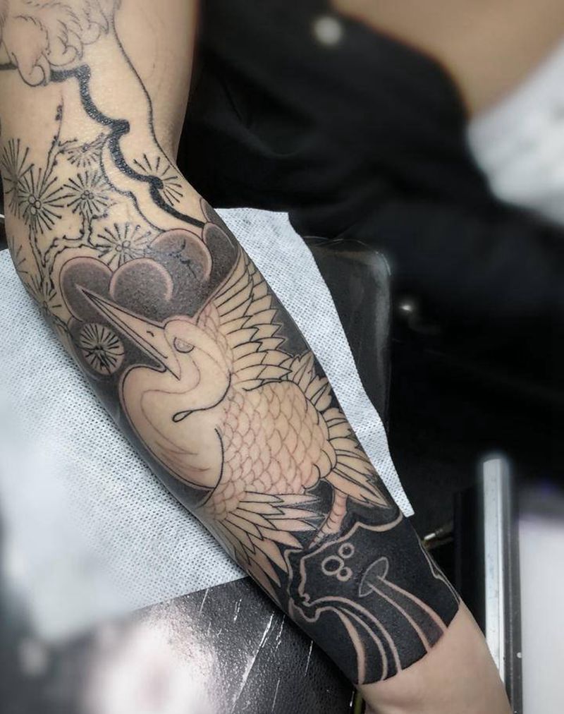 慢慢整纹身图片_手臂老传统纹身图案