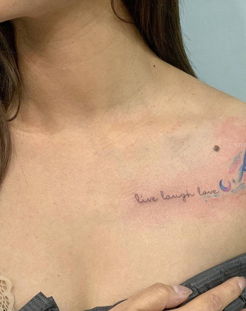 小清新纹身图片_水彩纹身图案