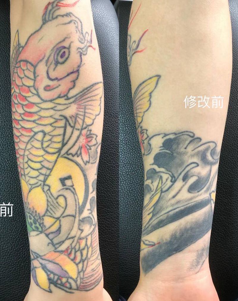修改遮盖纹身图片_手臂纹身图案