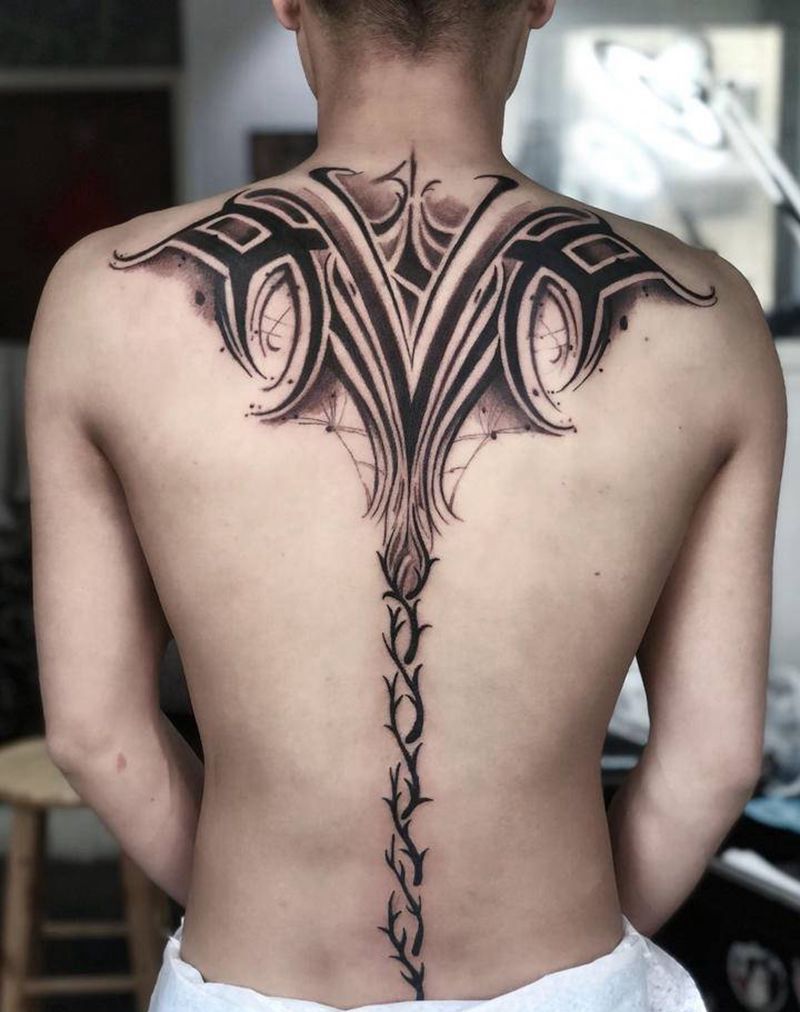 完成✅纹身图片_背部纹身图案