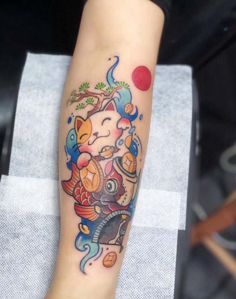 遮盖纹身图片_手臂纹身图案