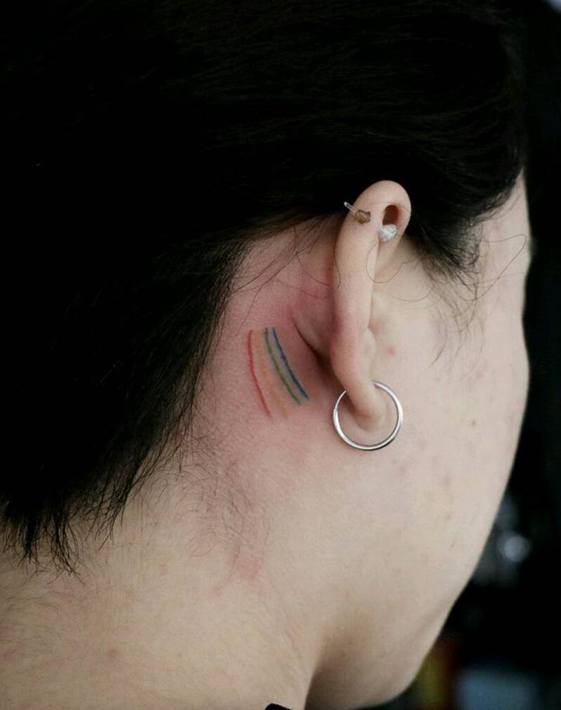 小清新纹身图片