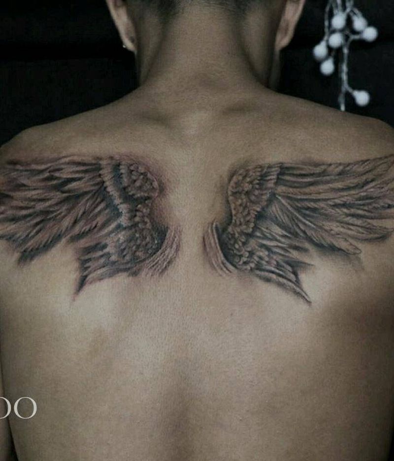 一边刚完，一边恢复中纹身图片