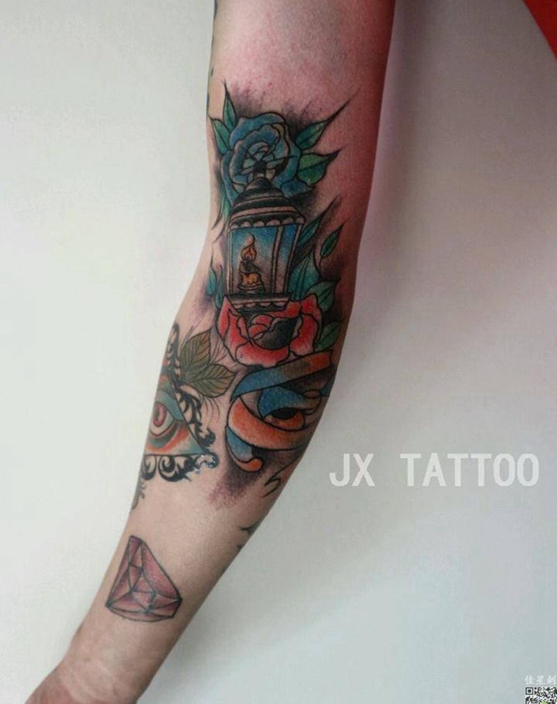 newschool纹身图片