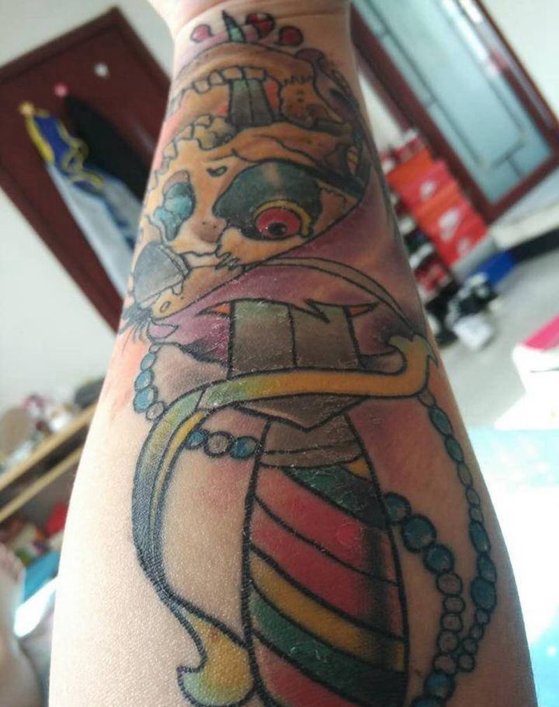 反馈图三天开始脱小薄皮了纹身图片