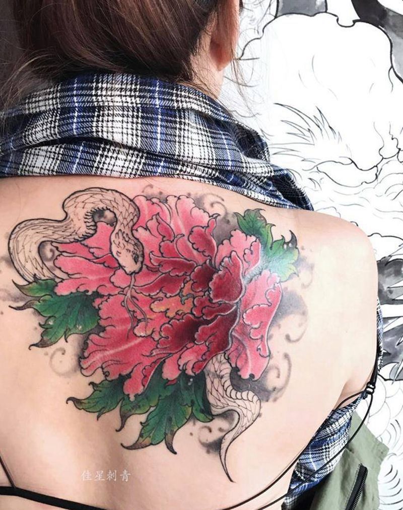 遮盖未完纹身图片