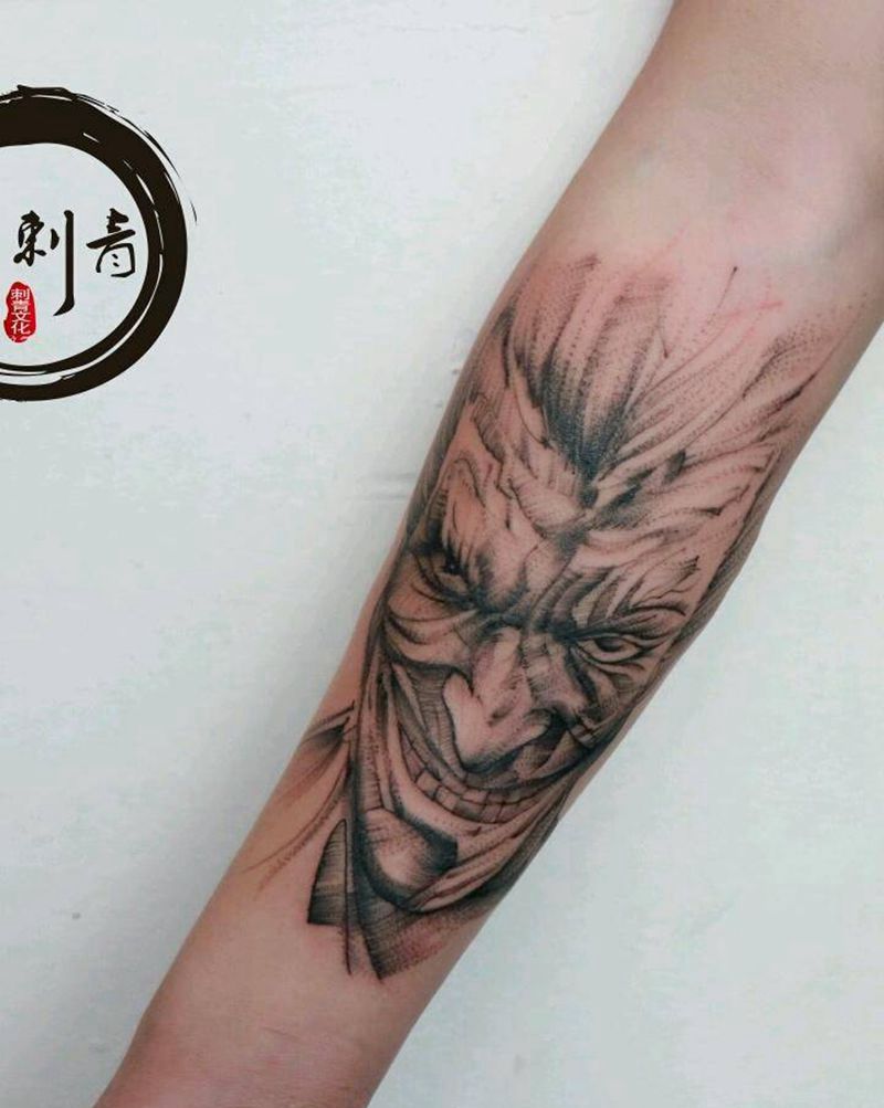 小丑纹身图片