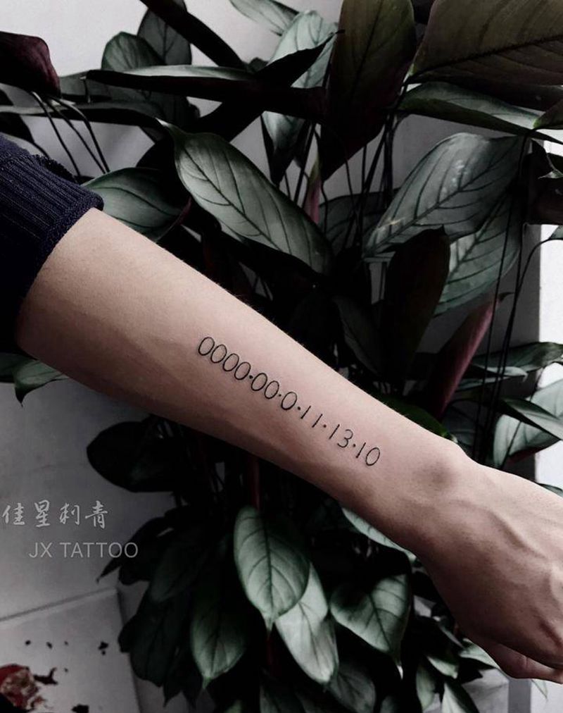 时间规划局纹身图片