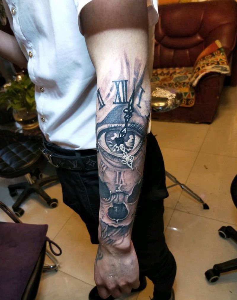 欧美图案纹身图片