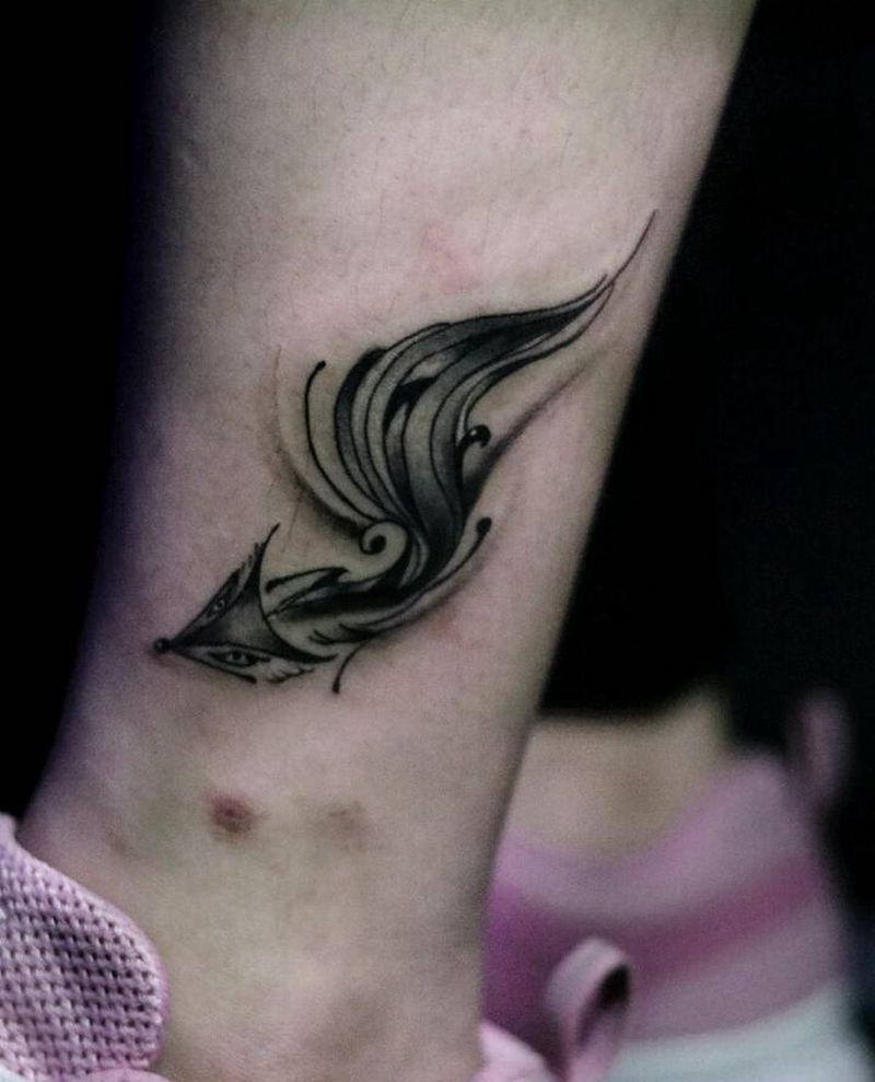 小狐狸纹身图片