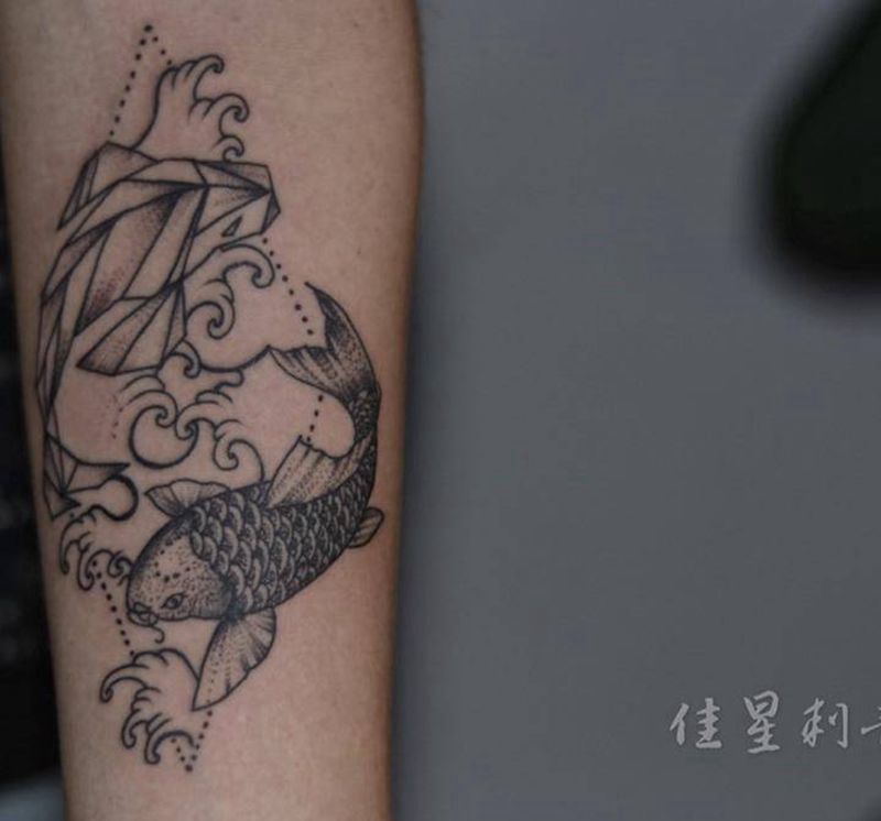 双鱼纹身图片