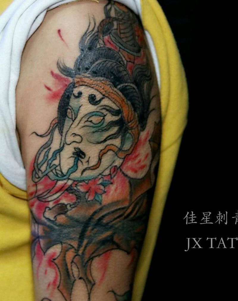 各种脱皮纹身图片