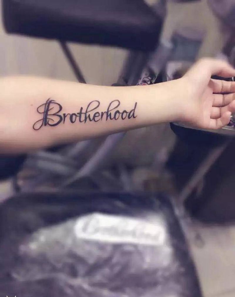 英文字母纹身图片