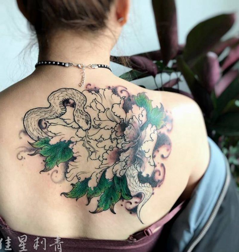 遮盖未完纹身图片