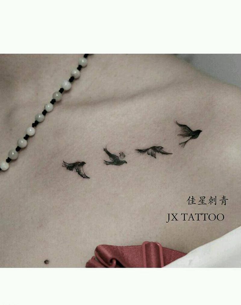 小清新纹身图片