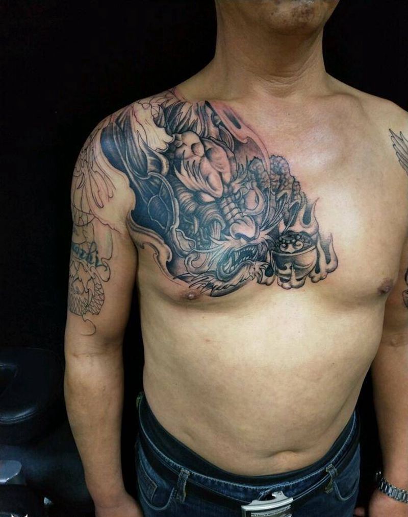 遮盖未完成！纹身图片