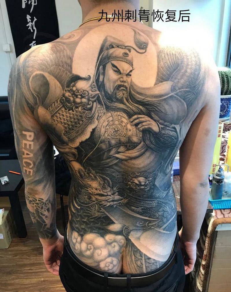 恢复后纹身图片