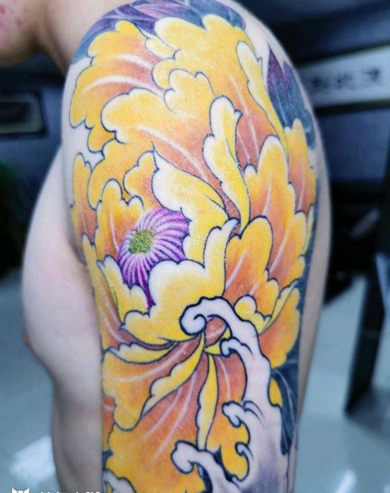 花臂恢复期纹身图片_手臂纹身图案