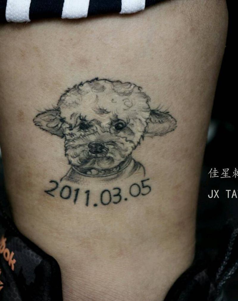 恢复后纹身图片