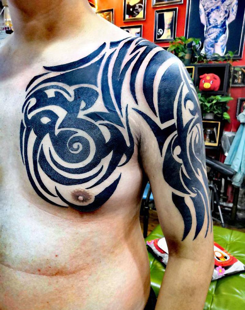 图腾纹身图片_图腾纹身图案