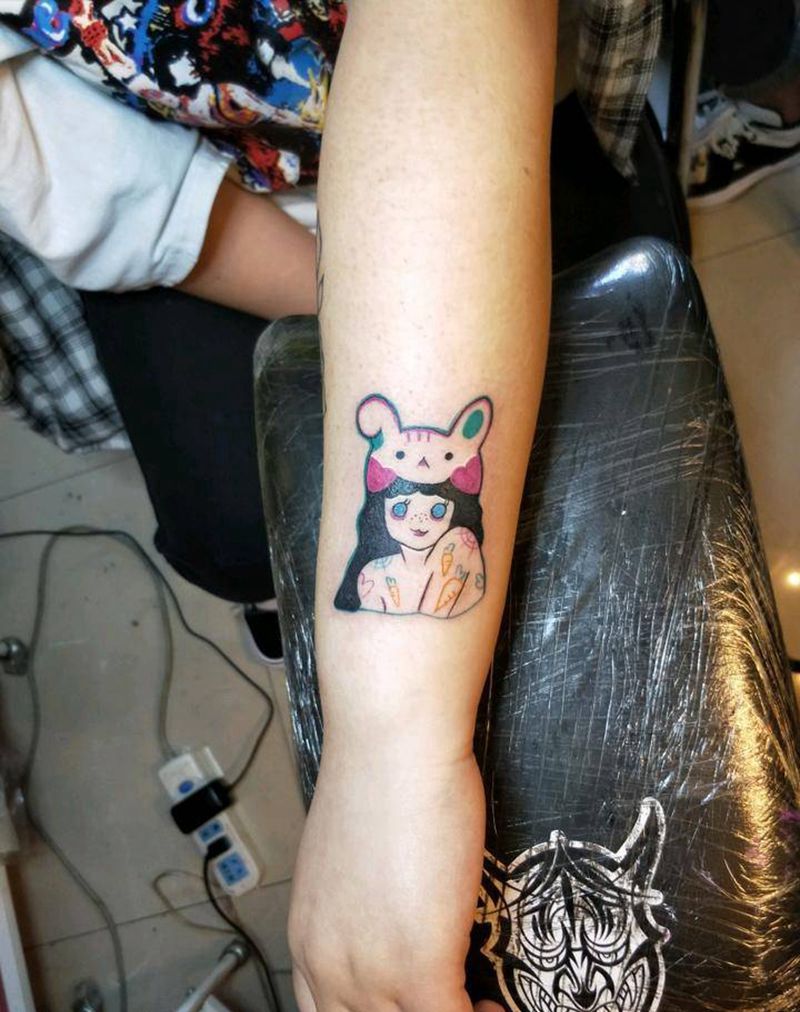 社会女纹身图片