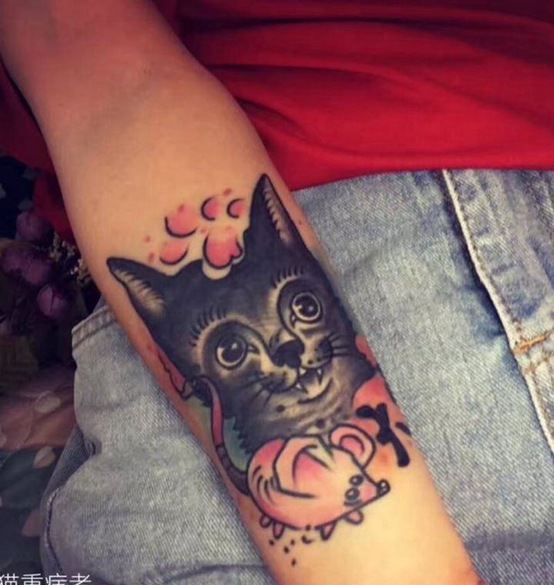 感谢信任纹身图片