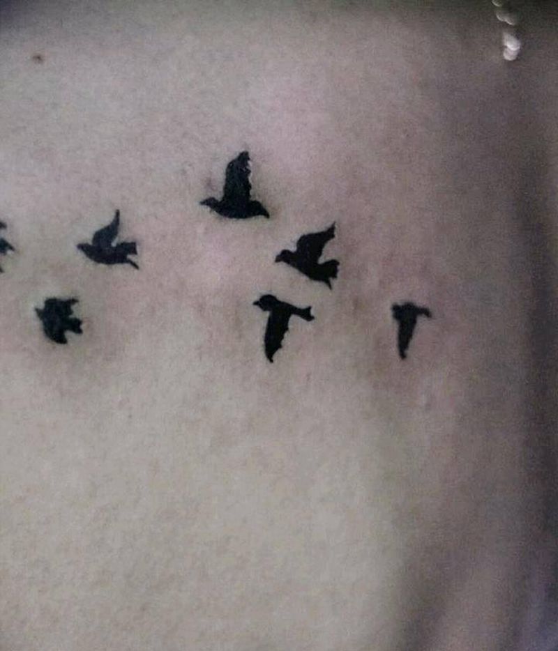 燕子纹身图片