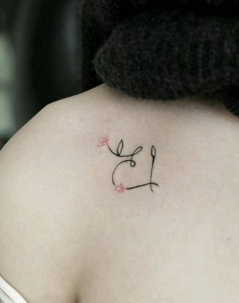 小清新纹身图片